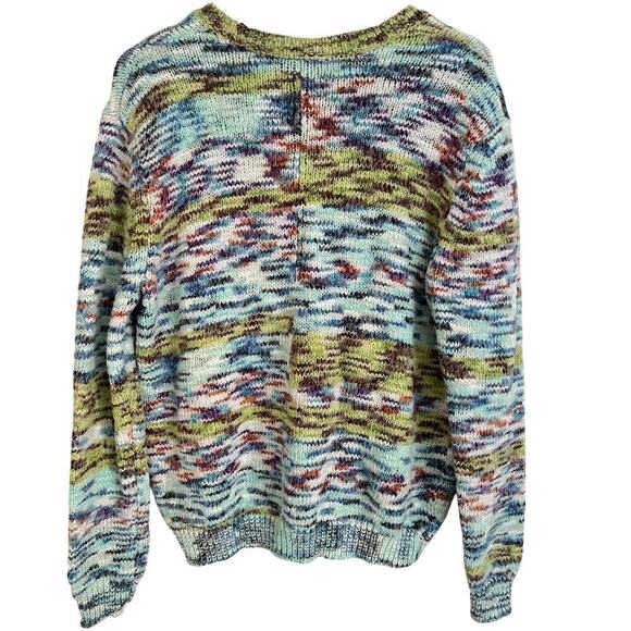 ASOS DESIGN Relaxed Open Knit Space Dye Cardigan Men’s Sz Medium(40”) - Picture 4 of 8